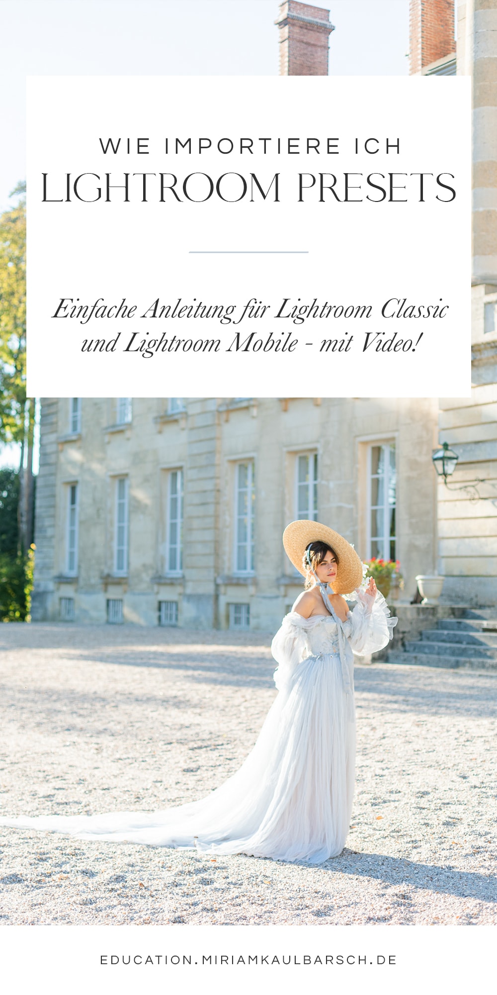 Wie importiere ich Lightroom Presets?